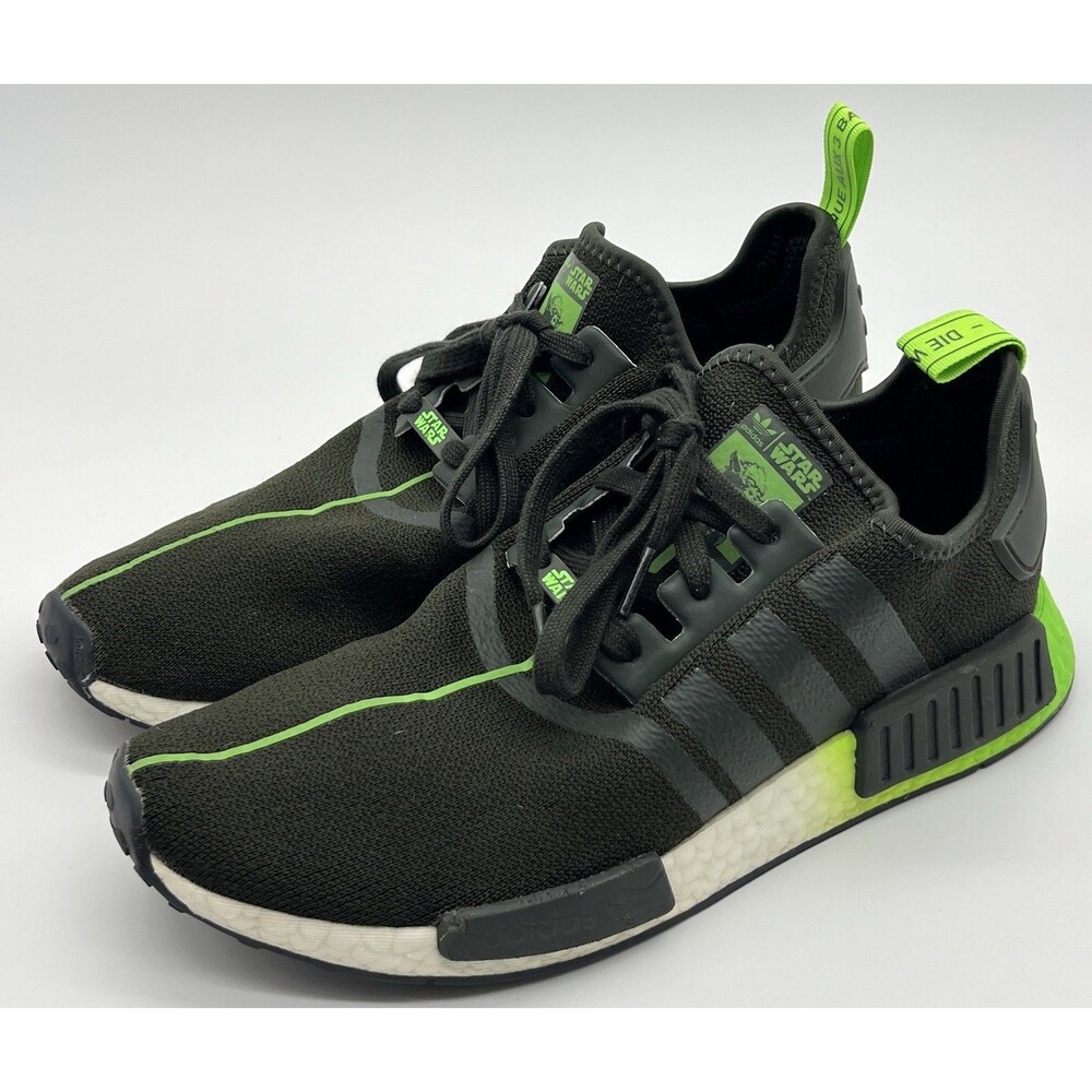 Size 10.5 - Star Wars x adidas NMD_R1 Yoda Used